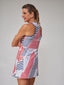 Pacifica Red Gray Dress - Volea