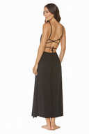 Vestido Largo Marley Negro - 24433 - Dulzamara