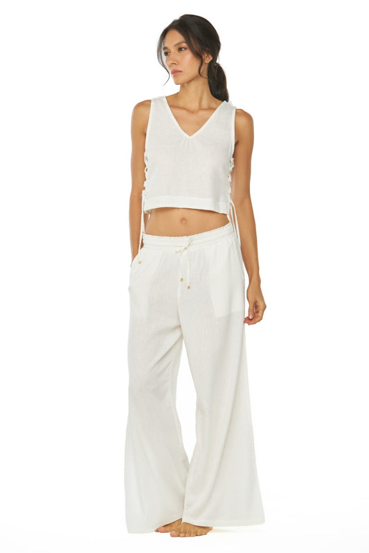 Pantalón Monzón Blanco - 24467 - Dulzamara