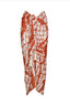 Salida De Baño Pareo Taylor Orange Mare Sarong - 20211 - Encantadore