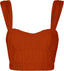 Crop Top Samia Orange Blouse - 20257 - Encantadore