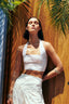 Crop Top Nina White - 20311 - Encantadore