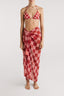 Pareo Taylor Red Checkers - 2334 - Encantadore