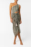 Pareo Verde Taylor Green Linee - 2454 - Encantadore