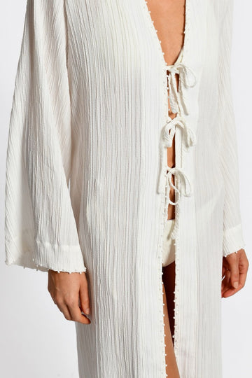 Kimono Withe Alfi Ivory Embroided-2512-Encantadore