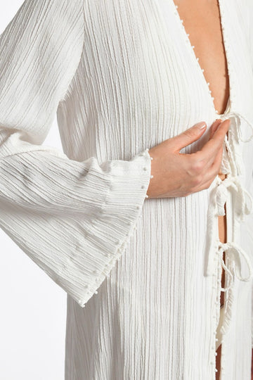 Kimono Withe Alfi Ivory Embroided-2512-Encantadore