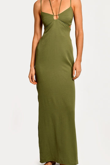 Vestido Largo Verde Belina Green - 2537 - Encantadore