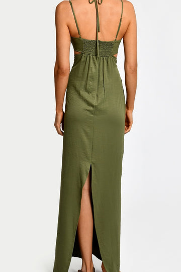 Vestido Largo Verde Belina Green - 2537 - Encantadore