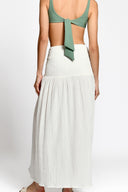 Falda Larga Matilde Ivory - 2609 - Encantadore
