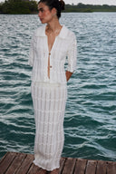 Camisa Lau Ivory Knitted - 2636 - Encantadore