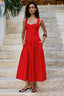 Vestido Largo Emmita Red - 2651 -Encantadore