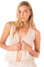 Chaleco Tejido Kassandra Sand - 9356 - Kibys
