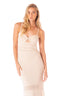 Vestido Largo Tejido Greta Sand - 9358 - Kibys