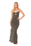 Vestido Largo Tejido Verde Greta Cactus Green - 9360- Kibys