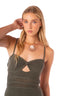 Vestido Largo Tejido Verde Greta Cactus Green - 9360- Kibys