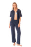 Camisa Tejida Azul Jasmin - 9361 - Kibys
