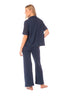 Camisa Tejida Azul Jasmin - 9361 - Kibys
