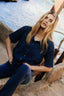 Camisa Tejida Azul Jasmin - 9361 - Kibys