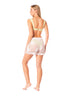 Shorts Malla Flora Blanco - 9428 - Kibys