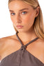 Vestido Largo Amal VuLcano Grey - 9441 - Kibys