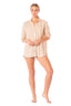 Camisa Manga Larga y Botones Perla Sand - 9460 - Kibys