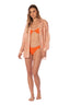 Camisa Botones Rayas Naranja Arabella - 9472- Kibys