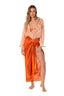 Camisa Botones Rayas Naranja Arabella - 9472- Kibys