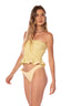 Crop Top Amira Butter Yellow - 9514 - Kibys