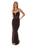 Vestido Largo Greta Cocoa Dust - 9528 - Kibys