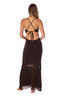 Vestido Largo Greta Cocoa Dust - 9528 - Kibys