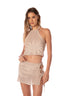 Crop Top Tejido Miku Sand Knit - 9531 - Kibys