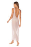 Vestido Largo Isis White Mesh - 9535 - Kibys