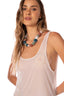 Vestido Largo Isis White Mesh - 9535 - Kibys