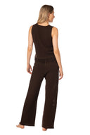Pantalón Filippa Knit Chocolate - 9604 - Kibys