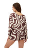 Camisa Chocolateswirl Luster - A71292 - Malai