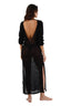 Vestido Largo Black Malla Mar Caudal - A95262 - Malai