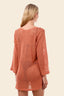 Vestido Corto Salmon Mesh Malla Apogeo - C110328 - Malai