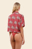 Camisa Tropical Wine Stella - C116318 - Malai
