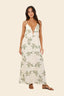 Vestido Largo Ivory Bloom Alhena - C118362 - Malai