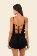 Falda Corta Black Cotiva - C130001 - Malai