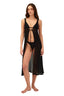 Kimono Black Malla Mar Sombra Vest - D10262 - Malai