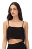 Crop Top Black Brisa - D13001 - Malai