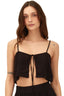 Crop Top Black Brisa - D13001 - Malai