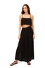 Crop Top Black Brisa - D13001 - Malai