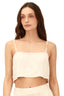 Crop Top Ivory Brisa - D13240 - Malai