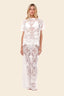 Falda Lace Sleek Blanca - D28338 - Malai
