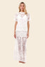 Falda Lace Sleek Blanca - D28338 - Malai