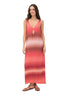 Vestido Largo Tiedye Ilusión Slit Front - D29291 -Malai