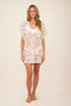Vestido Corto Ivory Malla Concha - D30315 - Malai