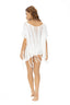 Vestido Corto Blanco Tejido Bari - BARC02 - Milonga